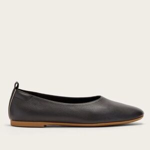 Everlane Black Leather Flats - The Day Glove